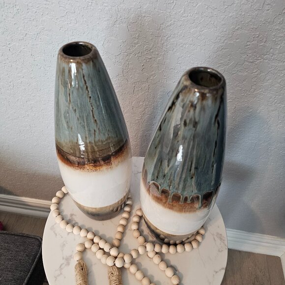 Tall Ceramic Vases - Picture 2 of 3